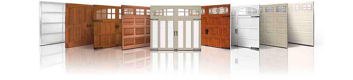 Residential garage doors