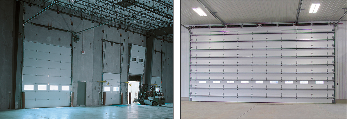 Residential garage doors